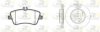 ROADHOUSE 8768.00 Brake Set, disc brakes